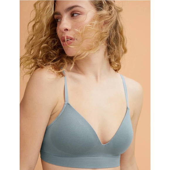 Thirdlove Form Seamless V-Neck Wireless Bra Size L - Picture 1 of 6